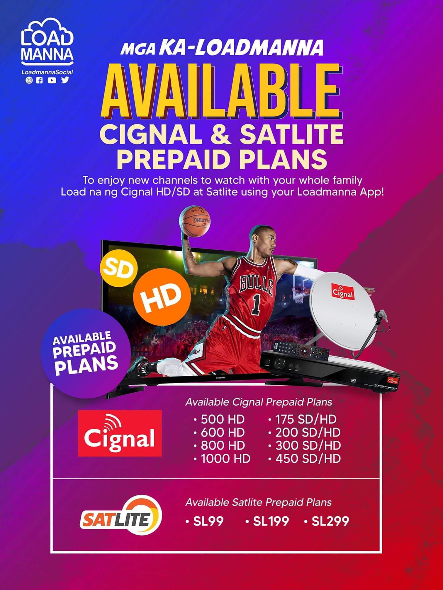 Load Manna Page - Mga Ka Loadmanna, To enjoy new channels to watch with ...