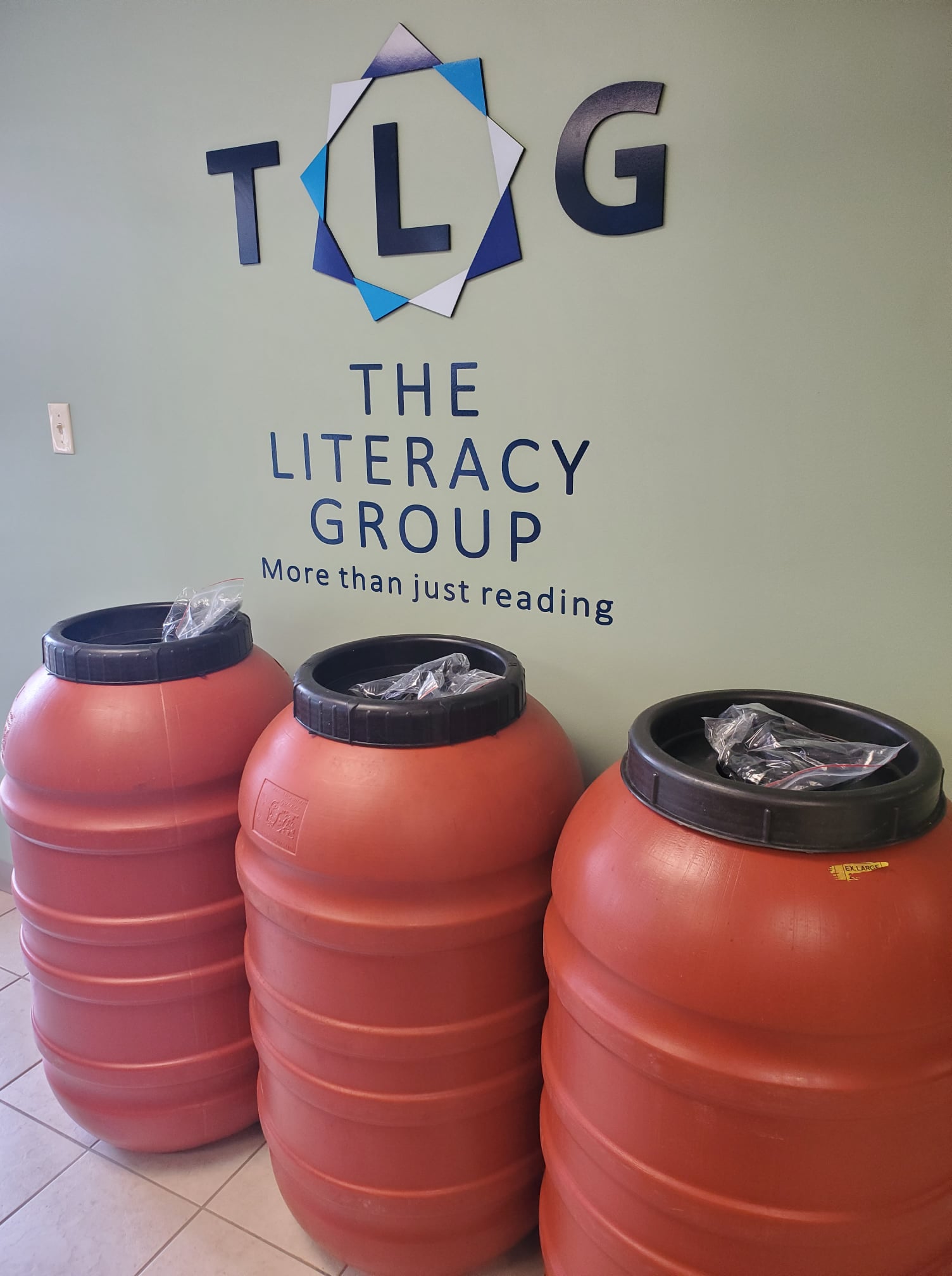 TLG Rain Barrel Fundraiser was a wet... - The Literacy Group