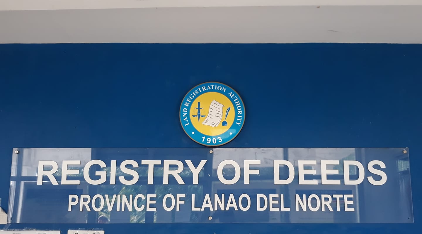 Registry of Deeds TUBOD, Lanao del Norte | Iligan City