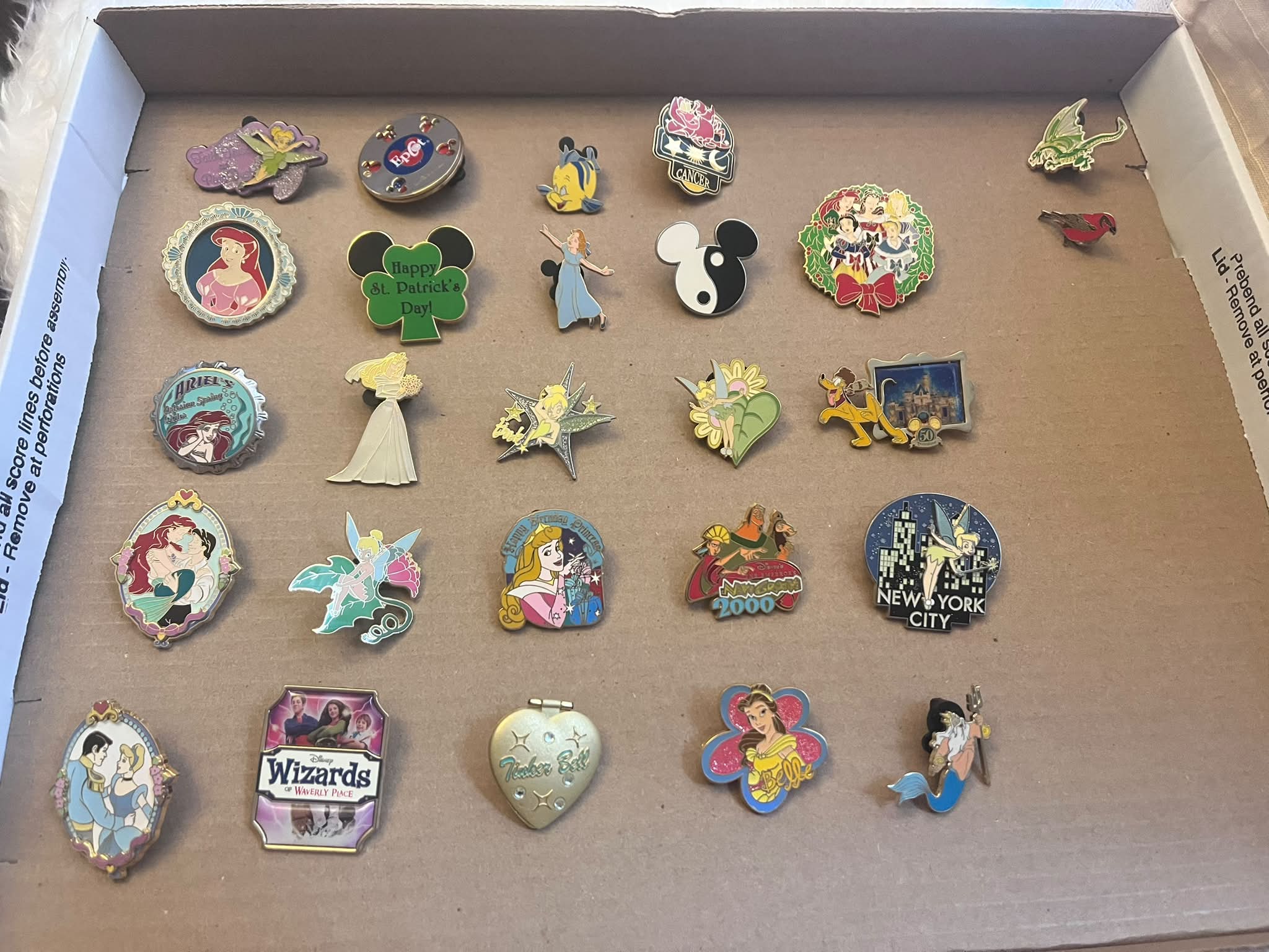 Vintage Disney cruise pins from 2004
