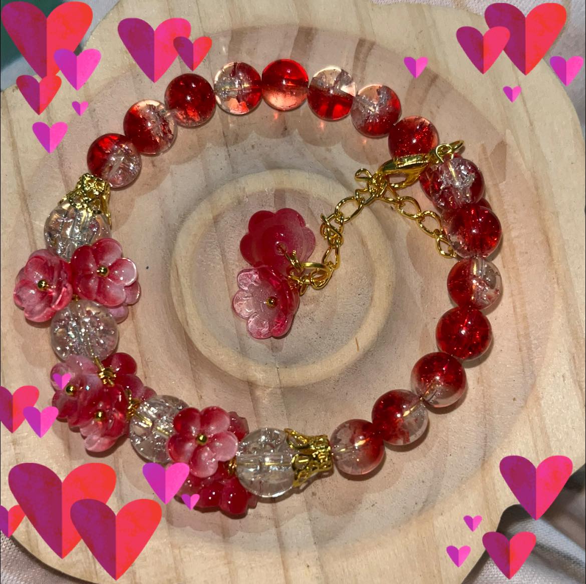 diy bracelet #diy #diybracelet #bracelet #beads #charm | Evelinea B