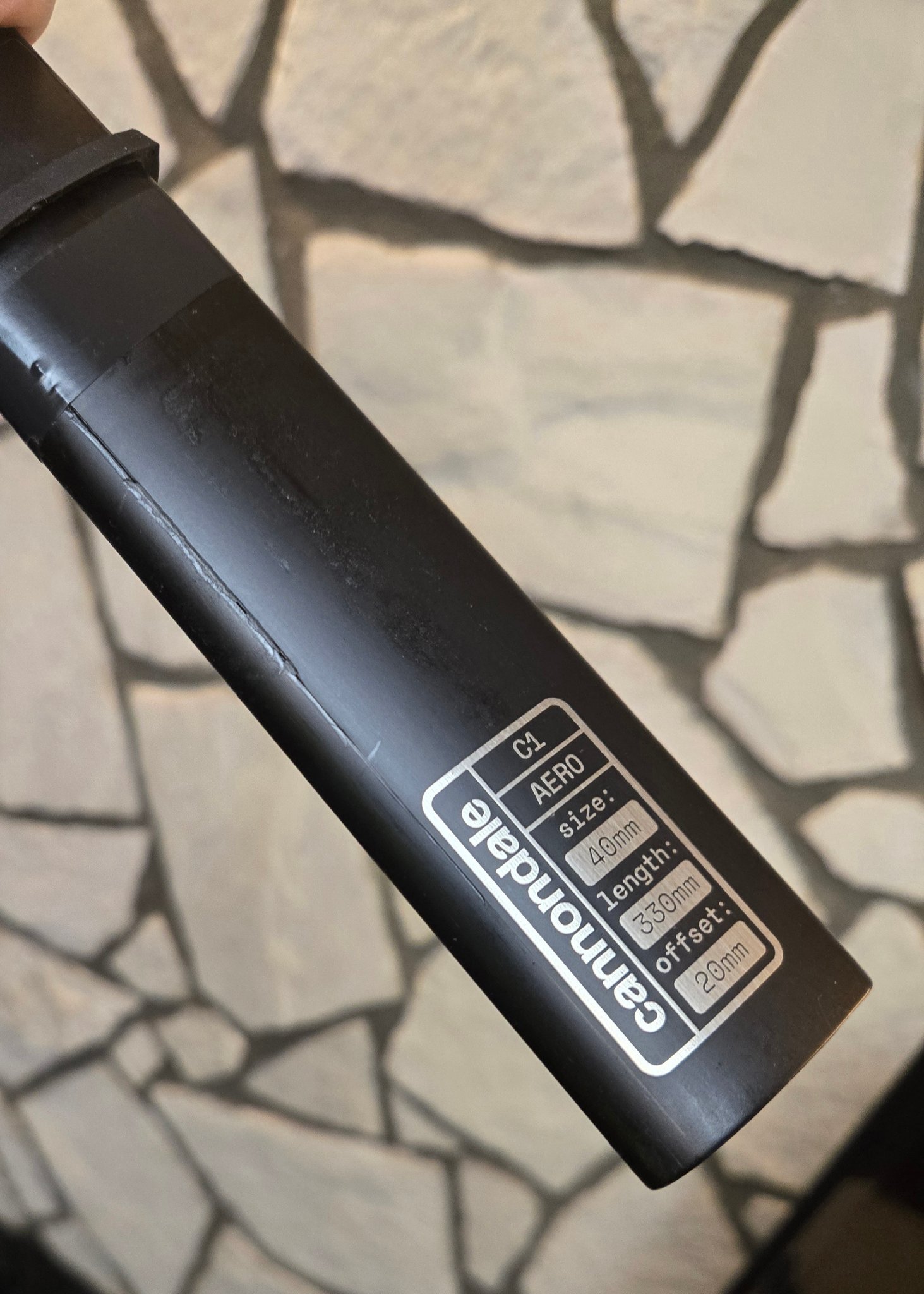 Cannondale C1 AERO シートポスト330mm オフセット20mm