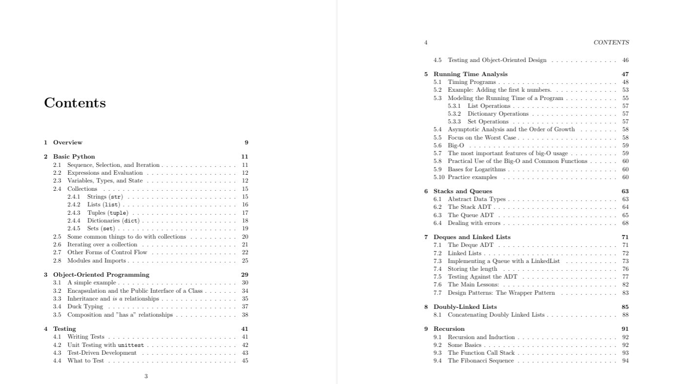 大數俱樂部 | # 免費電子書：A First Course on Data Structures in Python | Facebook