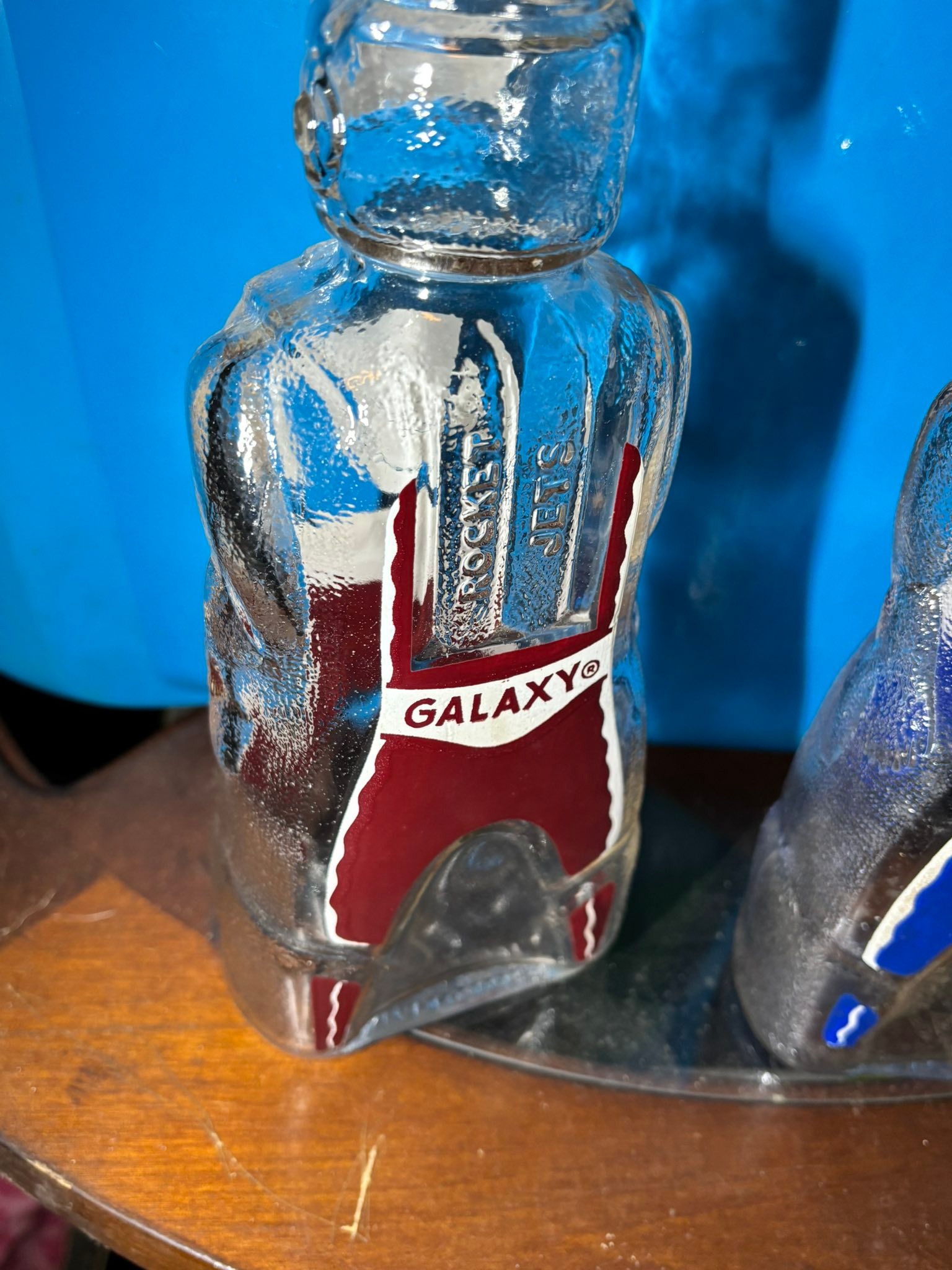1953 Space Foods Company galaxy spaceman soda syrup bottles! Love