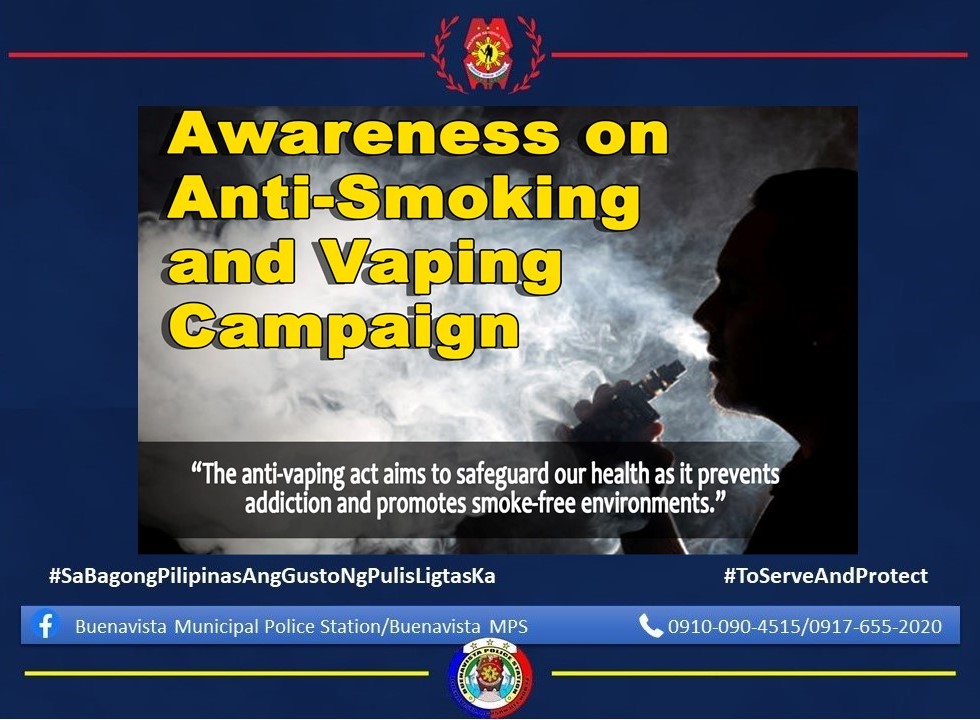 Buenavista - AWARENESS ON ANTI-SMOKING AND VAPING CAMPAIGN # ...