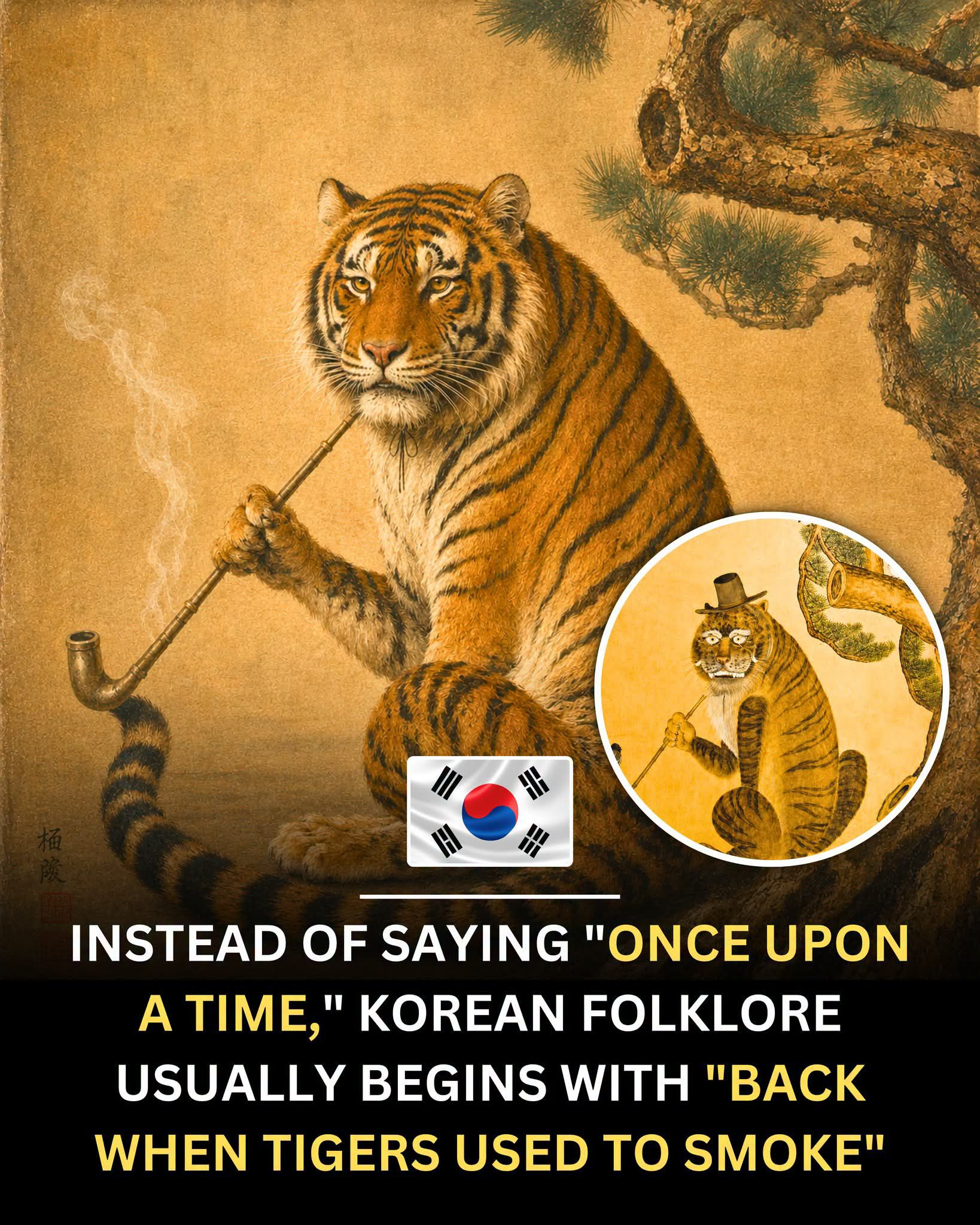 Korean folk art mocks aristocrats with silly tiger paintings
