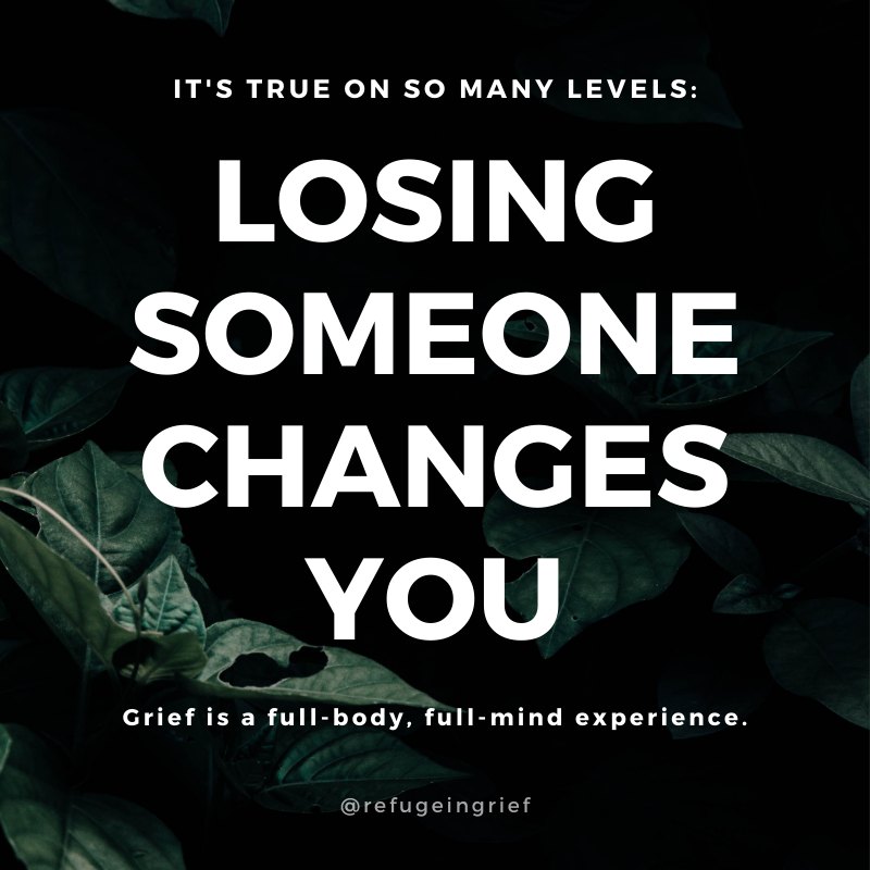 Refuge In Grief - We often think of grief as primarily... | Facebook