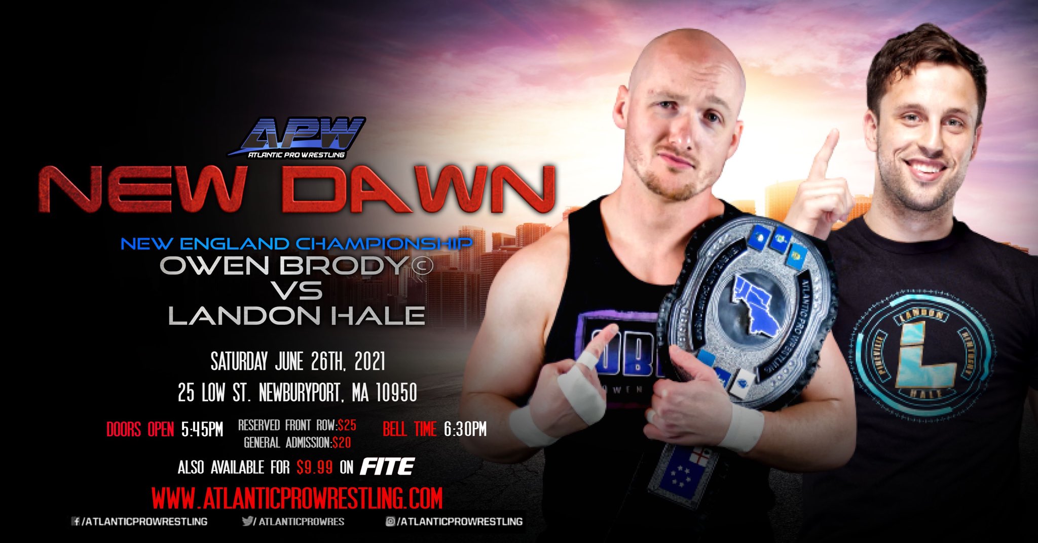 FITE - 🆕#NewEngland has a new contender in #wrestling. 😤...