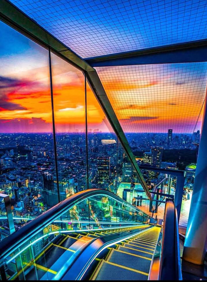 🌆 Shibuya Sky 📍 Shibuya, Tokyo, Japan 🌆An open-air observation