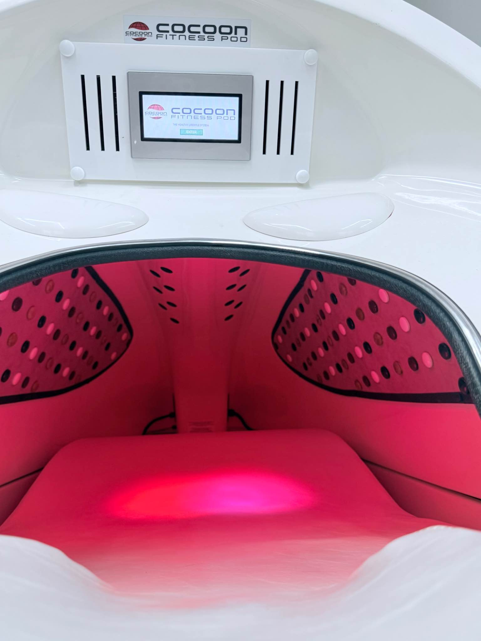 Cocoon Fitness Pod-Like New - Vibration Exercise Machines - Edmond ...