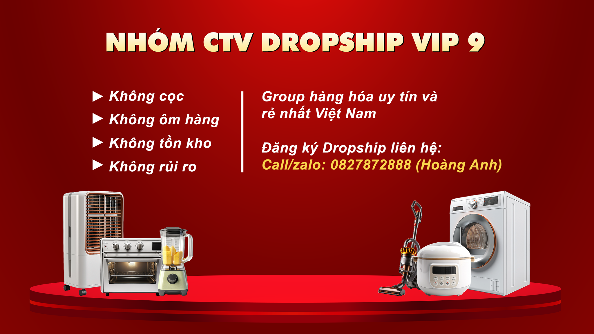 NHÓM CTV DROPSHIP VIP 9 | Facebook