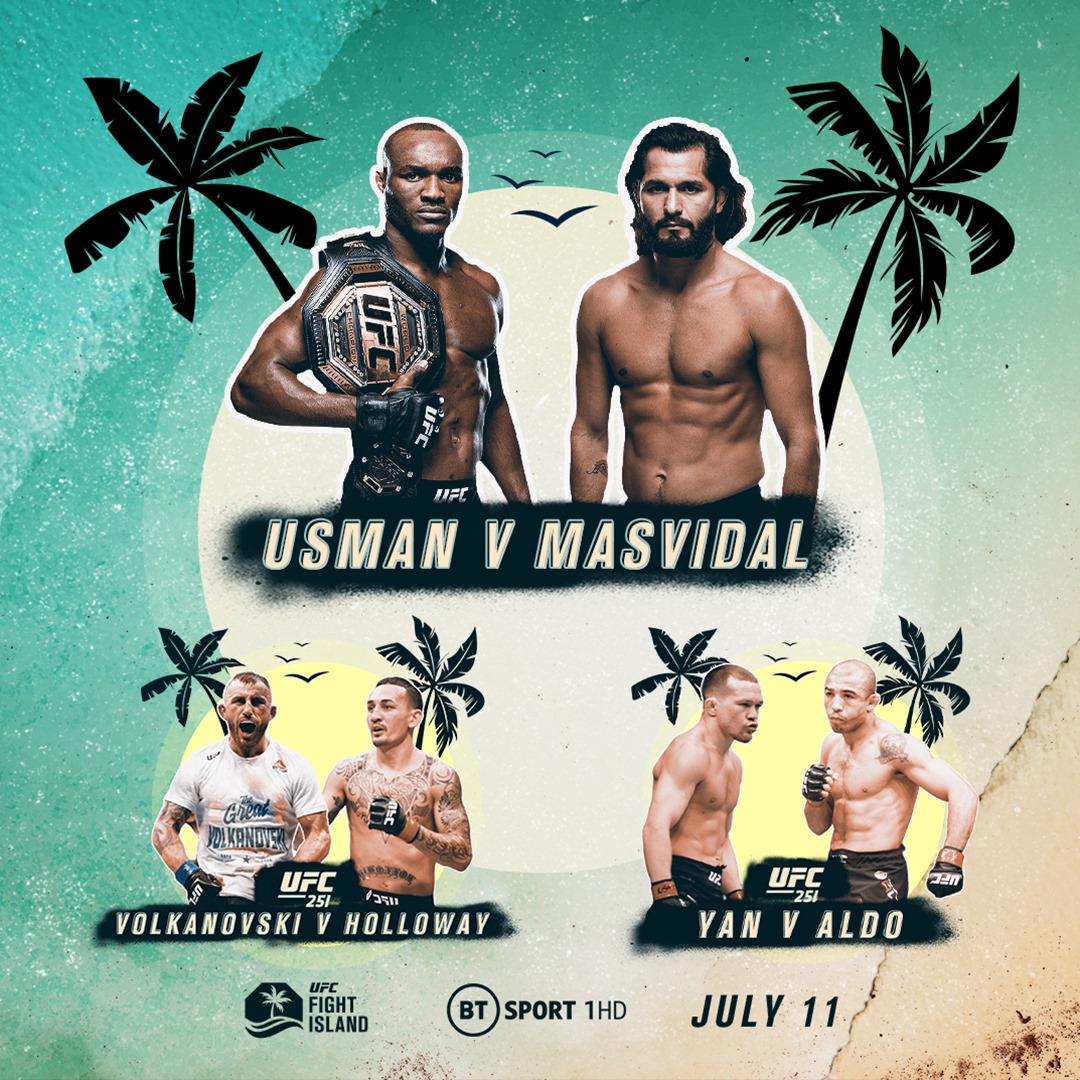 TNT - Three title fights. One night. #UFC251 fight week is here and it ...