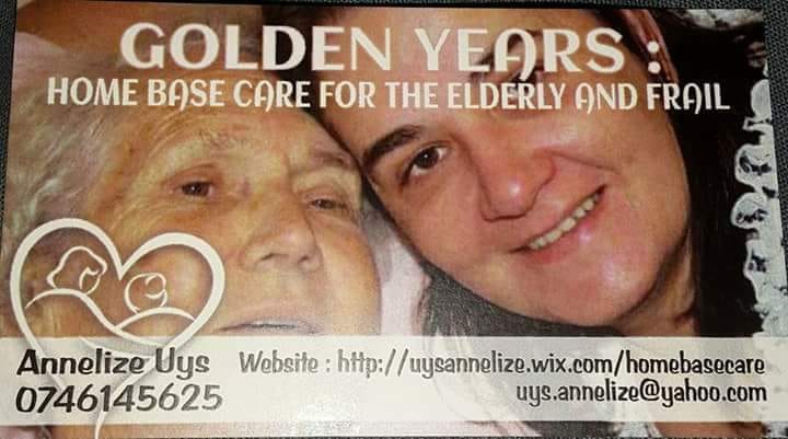Golden Years : Home Care for the Elderly or Frail | George