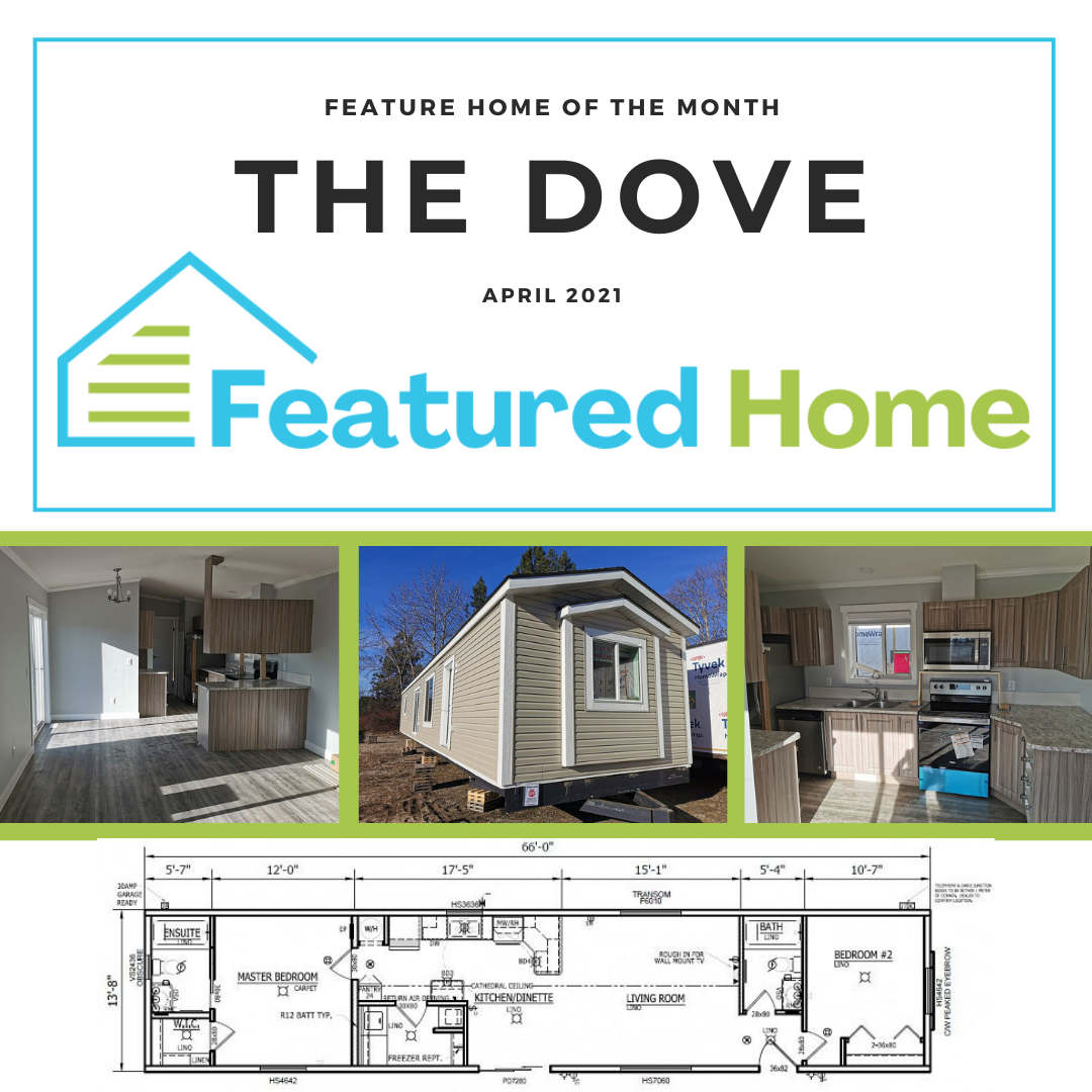 The Dove is a 924 square foot... - Lake Country Modular Homes