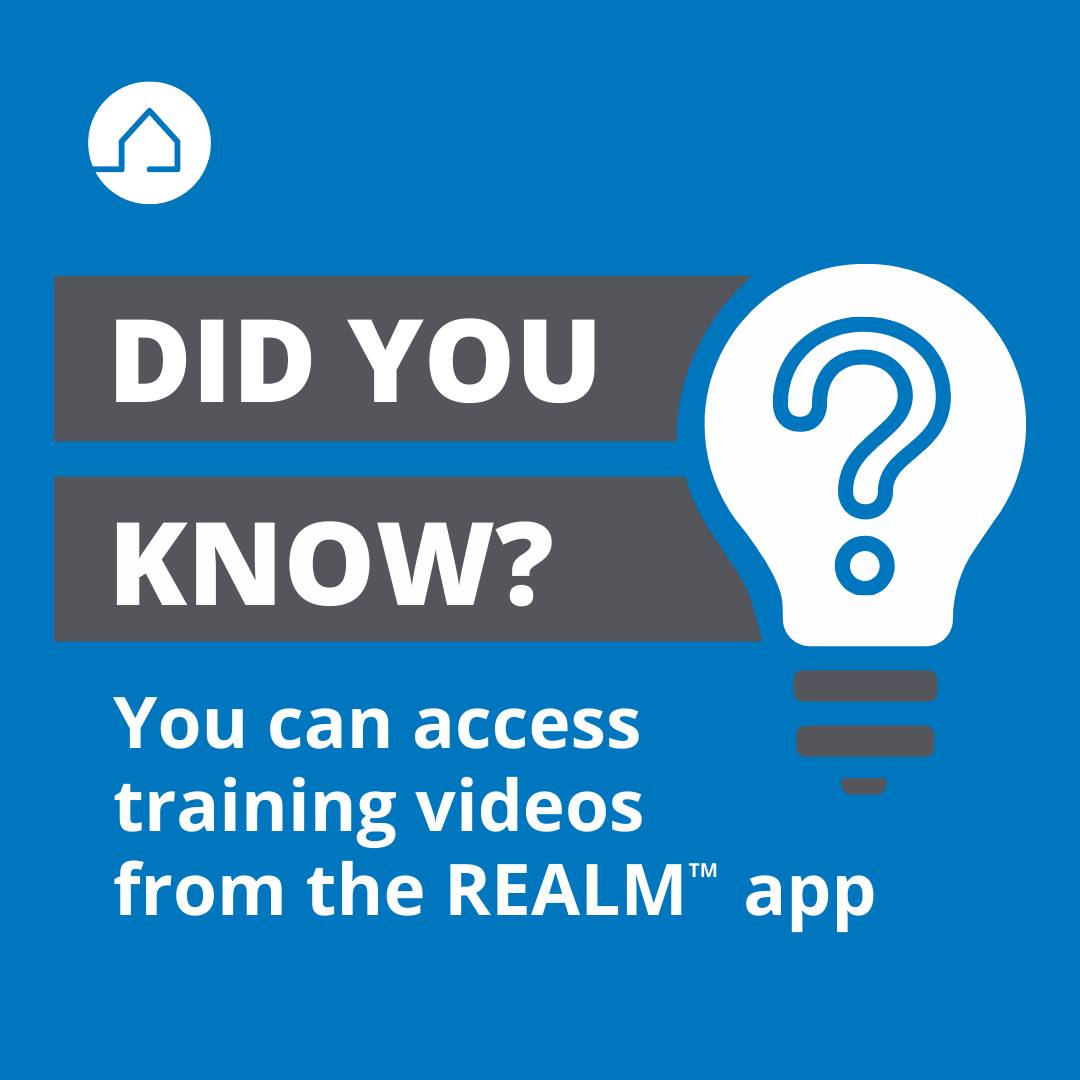 REALM - Did you know you have 50+ REALM™ training videos...