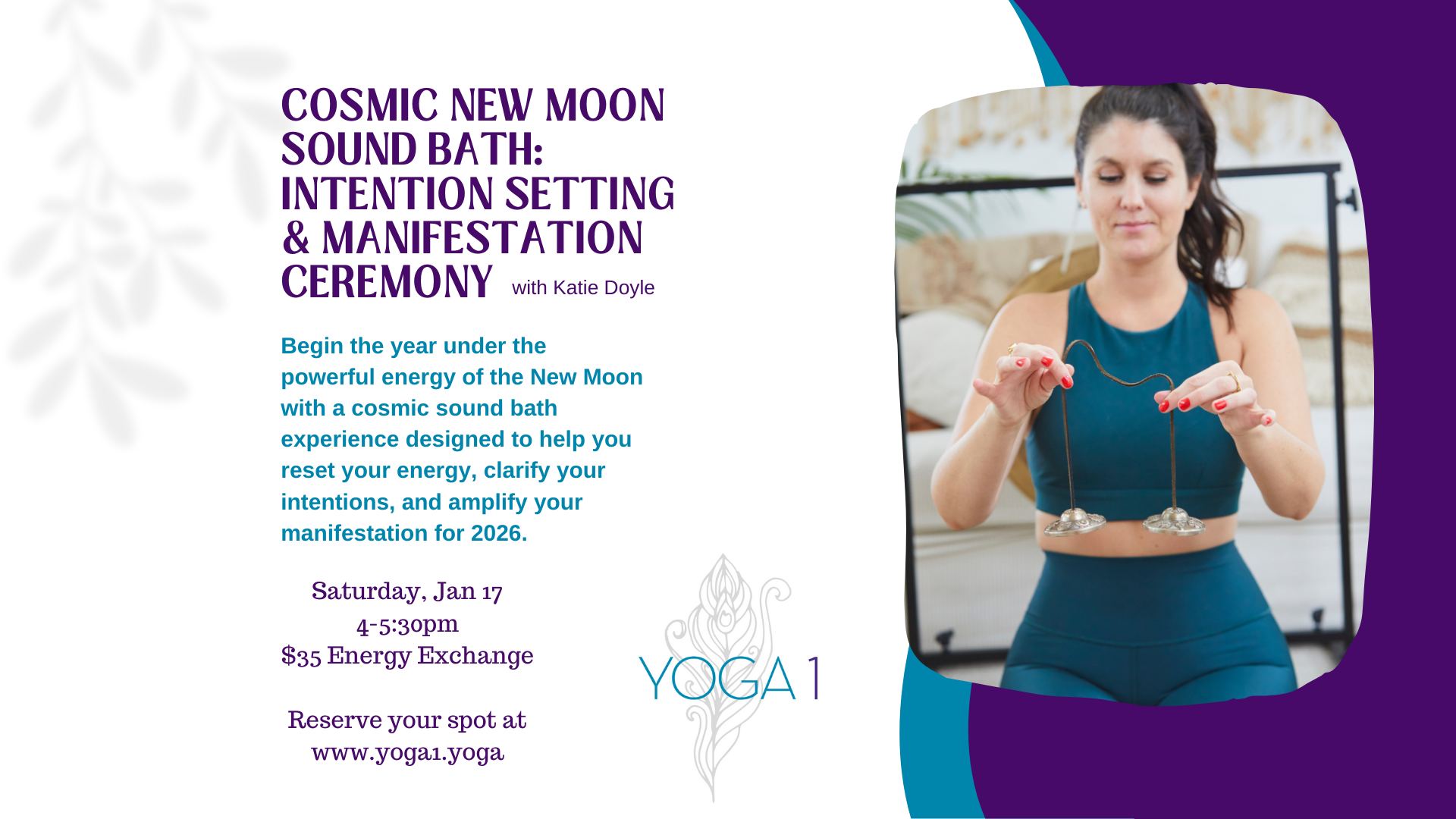 Cosmic New Moon Sound Bath: Intention Setting & Manifestation Ceremony