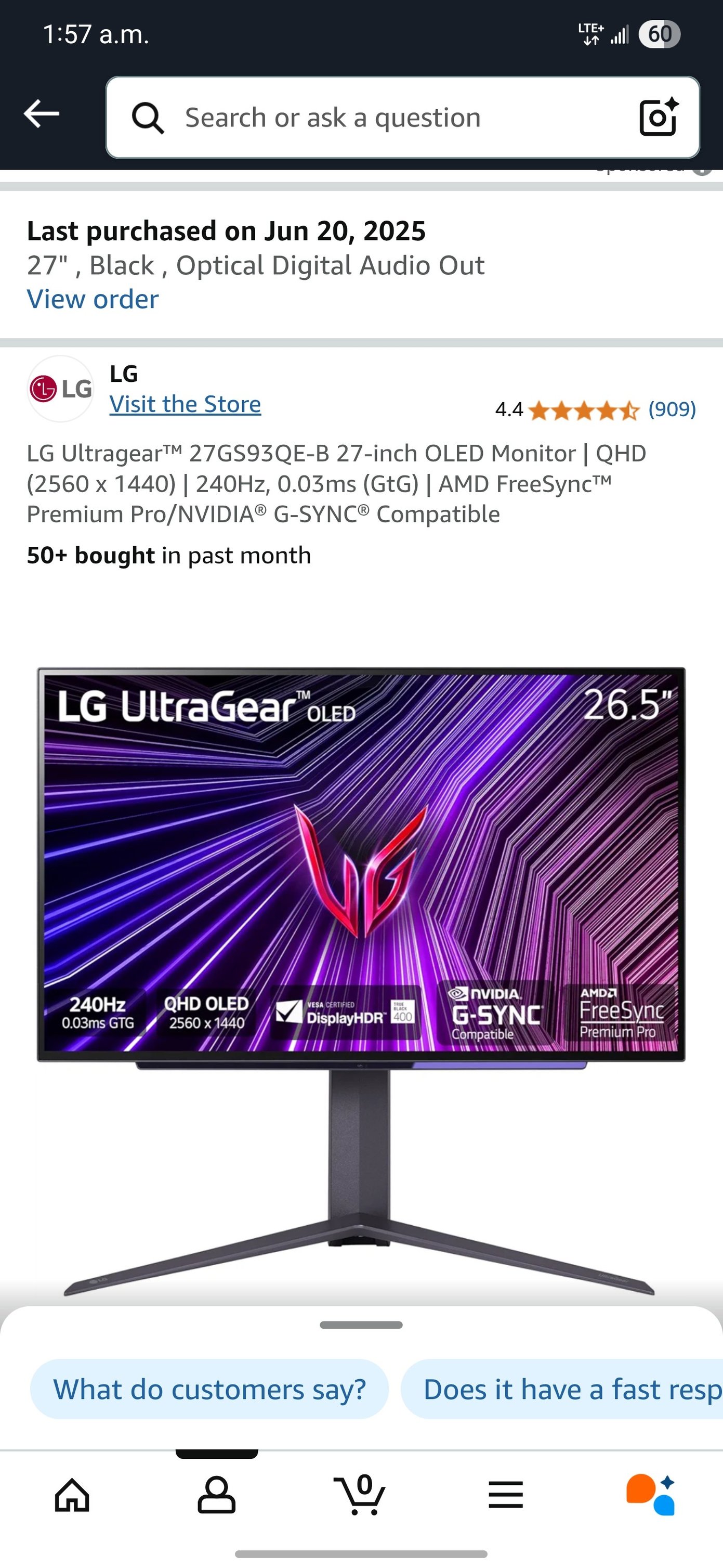 Is the LG Ultragear 27GS93QE-B 27-inch OLED Monitor good?