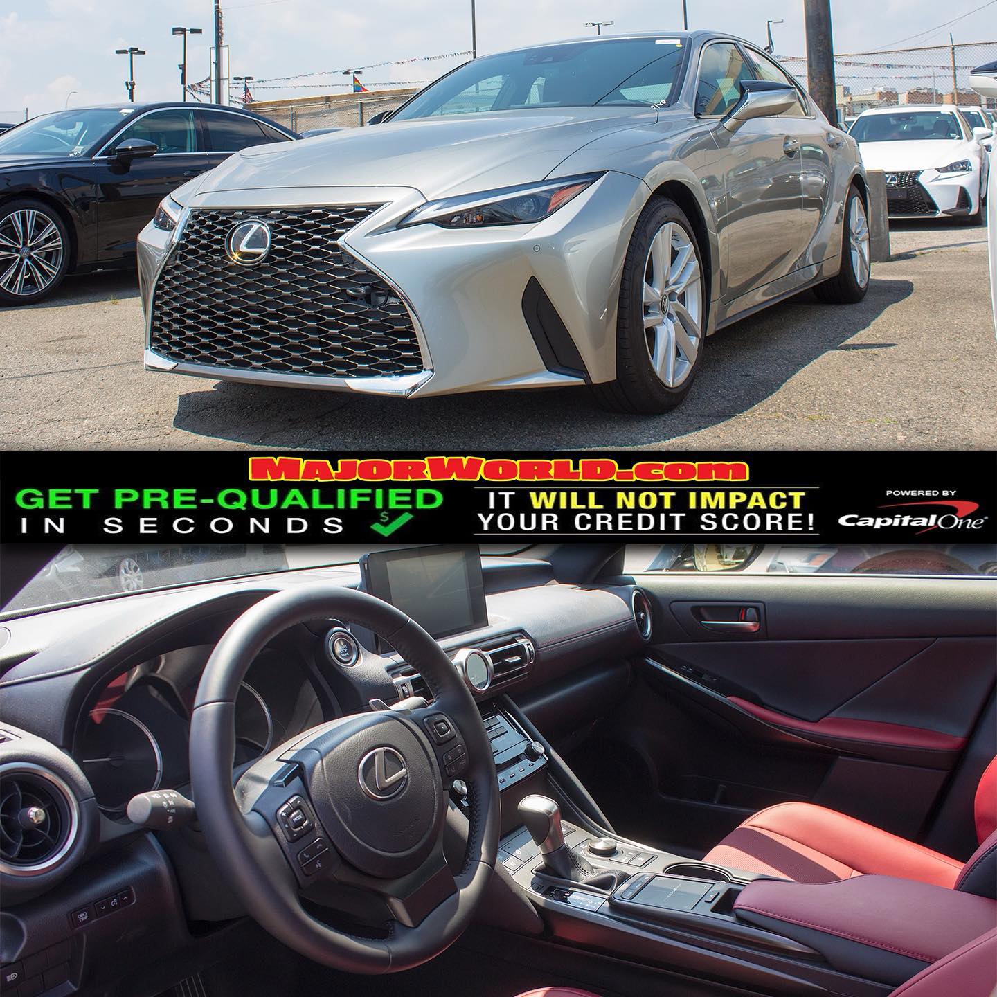 Major World - This 2021 Lexus IS300 is a beauty 👀🚗💨.... | Facebook
