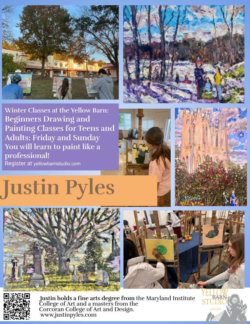 The Yellow Barn Studio and Gallery | Glen Echo MD