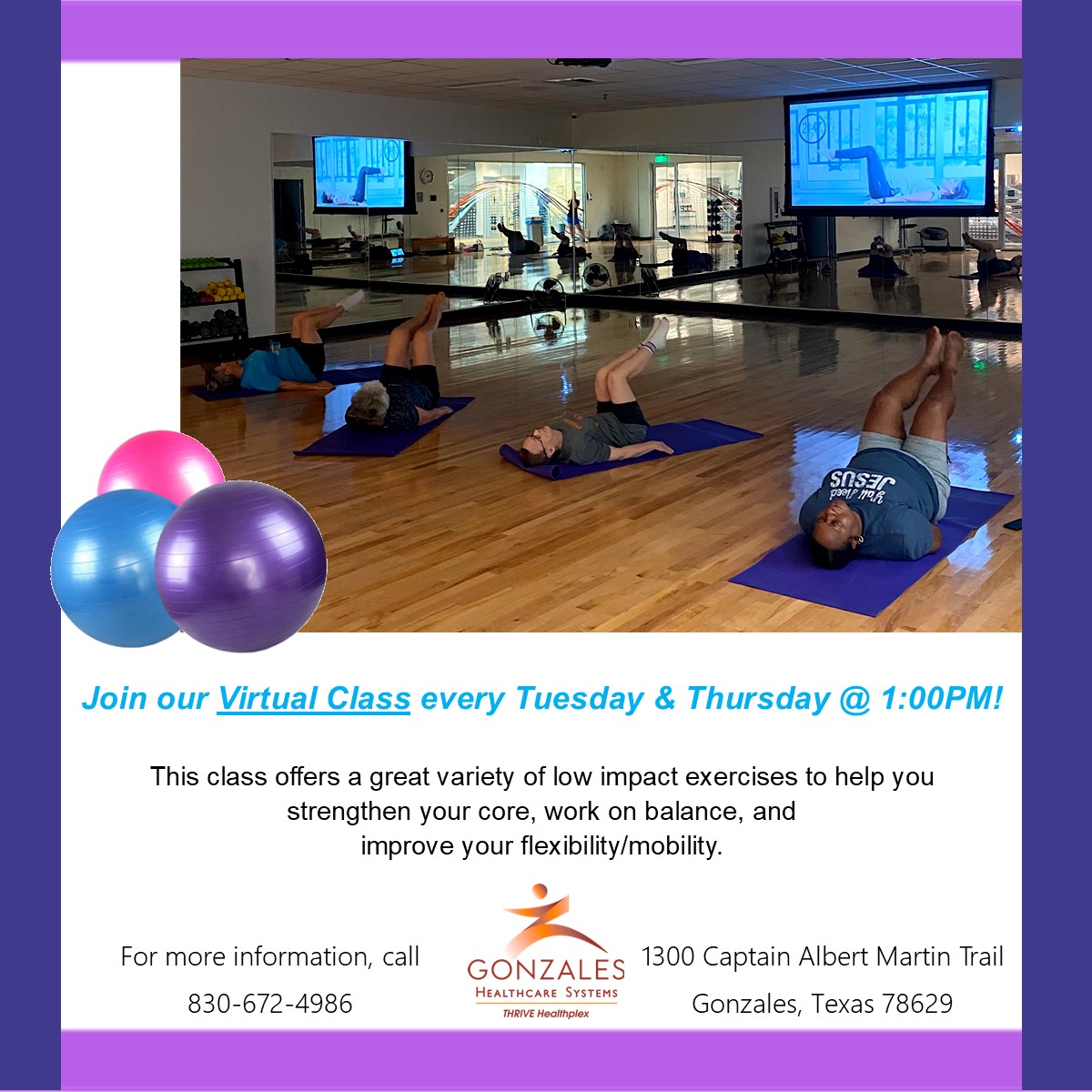 🕐 Come and check out our Virtual Class... - THRIVE Healthplex