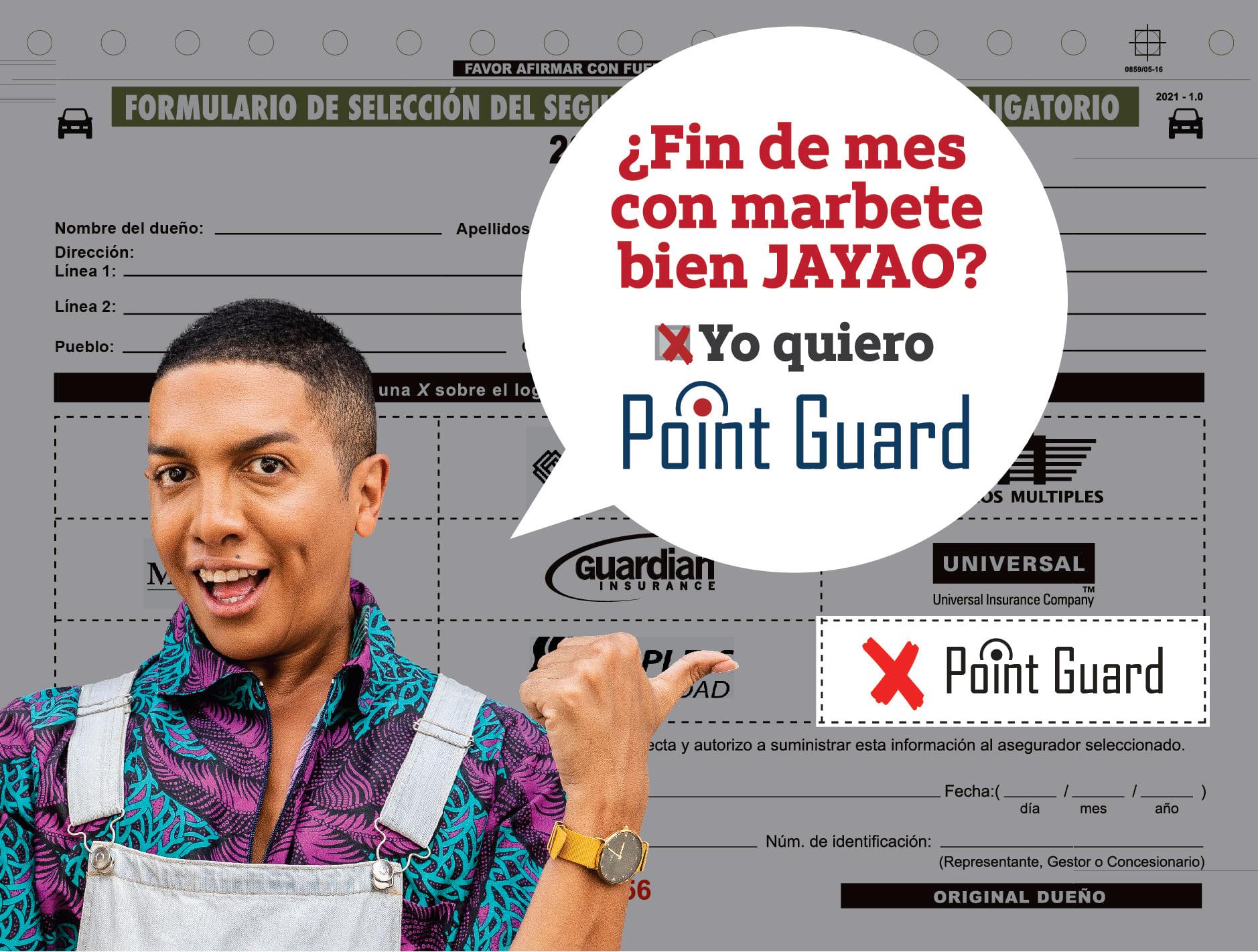 Con marbete y bien jayao así... - Point Guard Insurance | Facebook