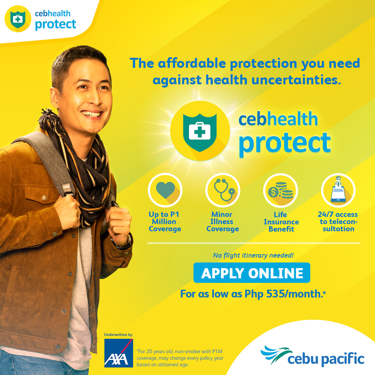 An affordable health insurance is... - Cebu Pacific Air