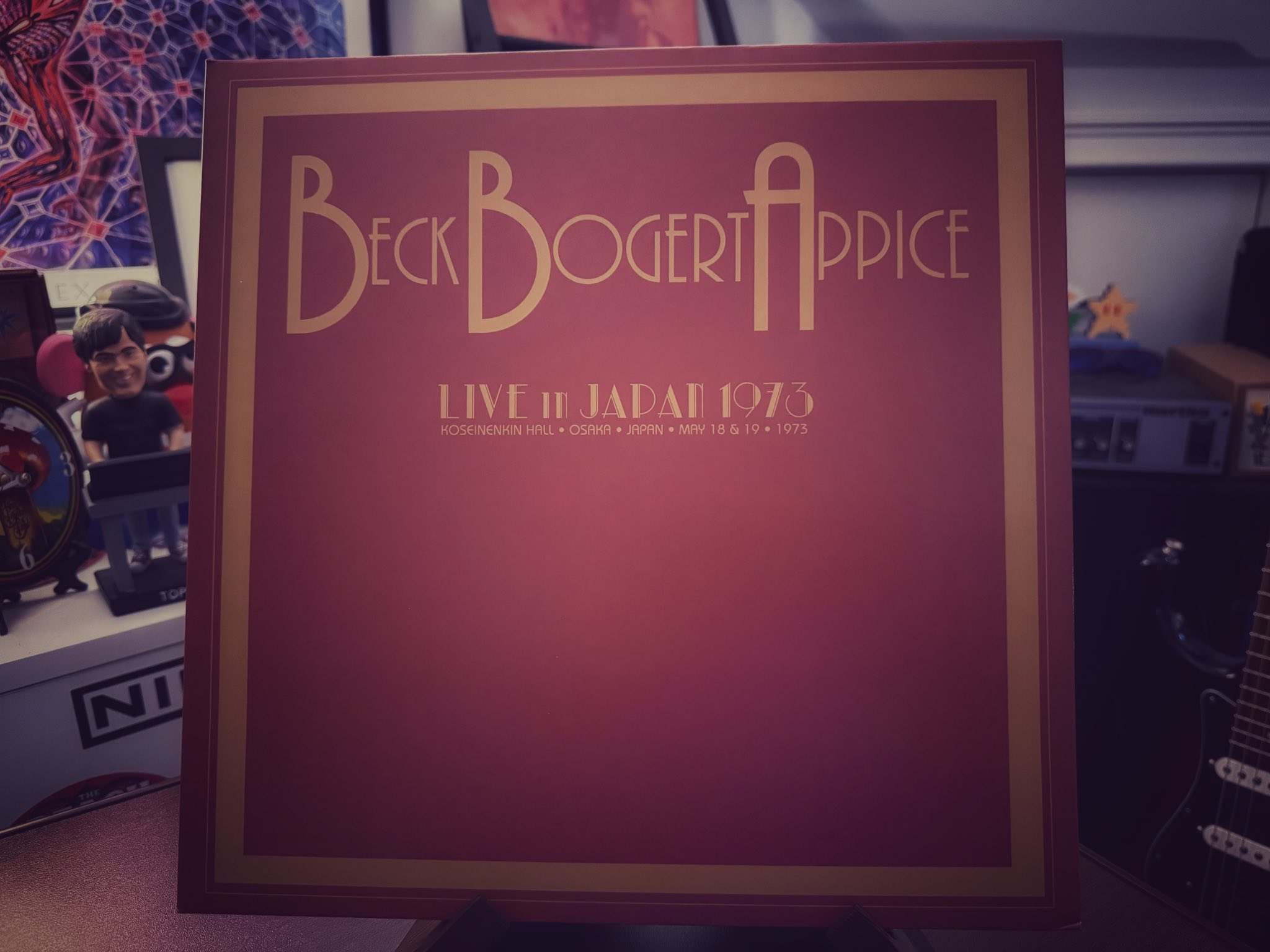Beck Bogert & Appice - Live In Japan 1973 2023 Rhino box set pressing