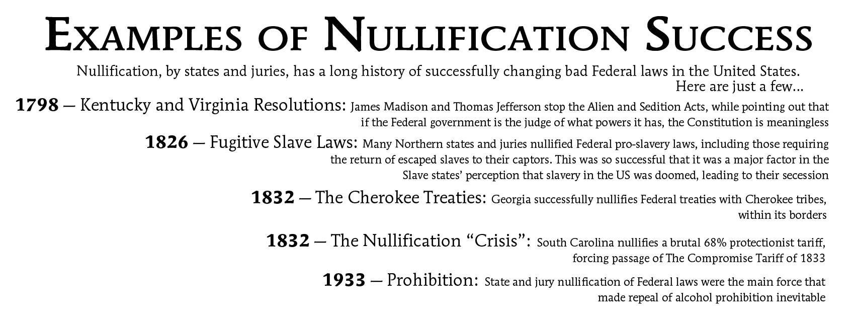 Nullification