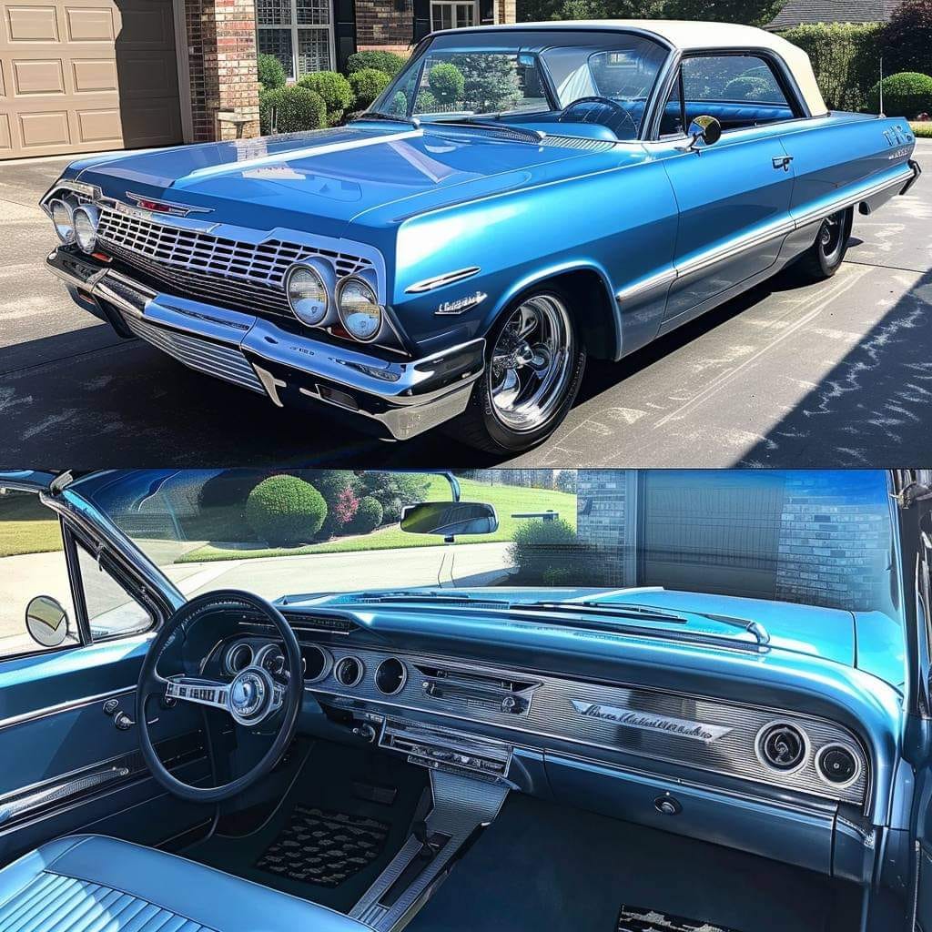 American - The 1963 Chevrolet Impala SS 409 is a classic American ...