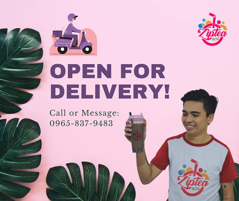 Zip.Tea - HAPPY Sunday MGA KA ZIPTERRRSSSS! 🤗 We're Now Open! LET US ...