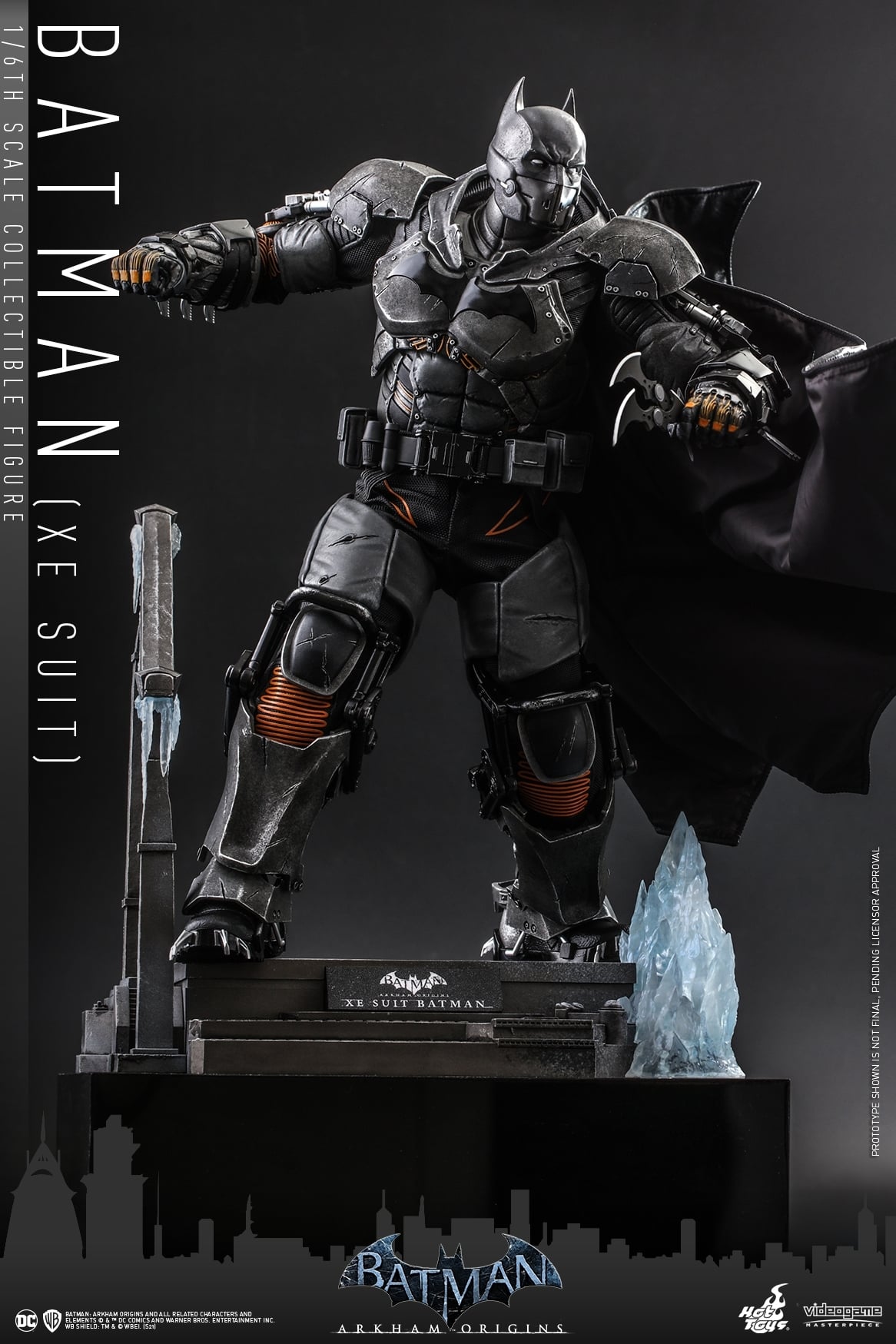 Hot Toys Batman: Arkham Origins XE Suit Hellbat figure for Batman