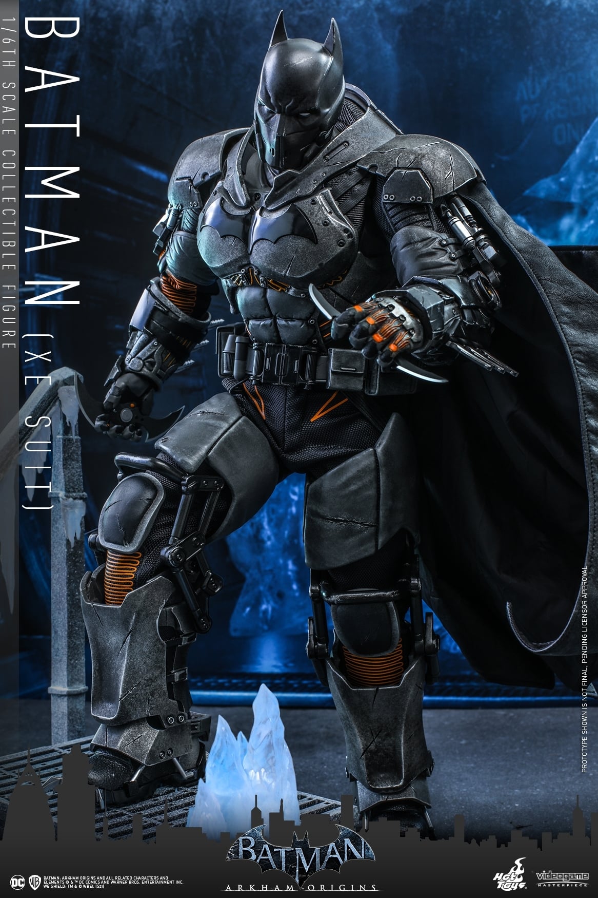 Hot Toys Batman: Arkham Origins XE Suit Hellbat figure for Batman