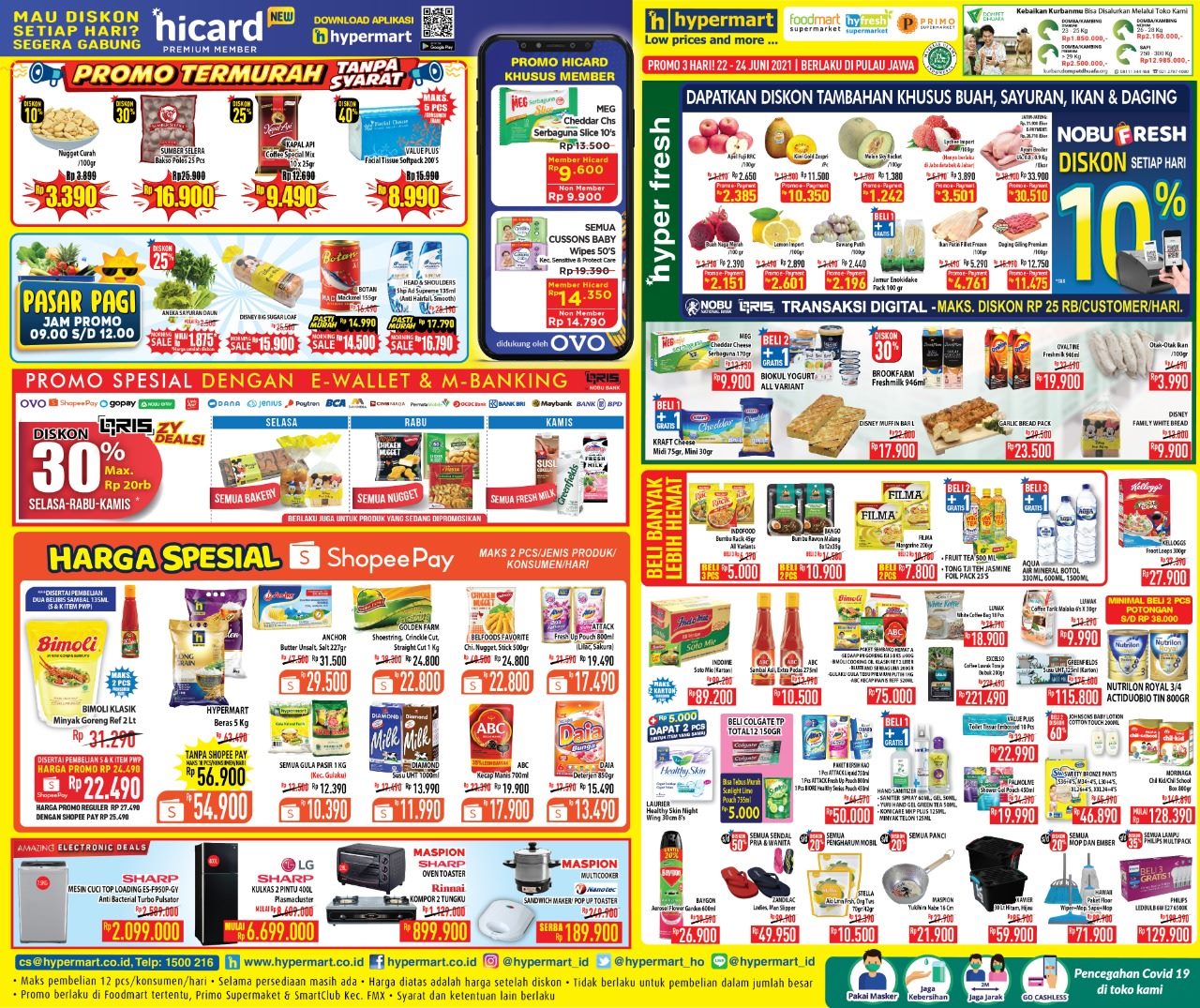 Hypermart - Halo Hypermart Lovers, yuuk di list belanjaan... | Facebook