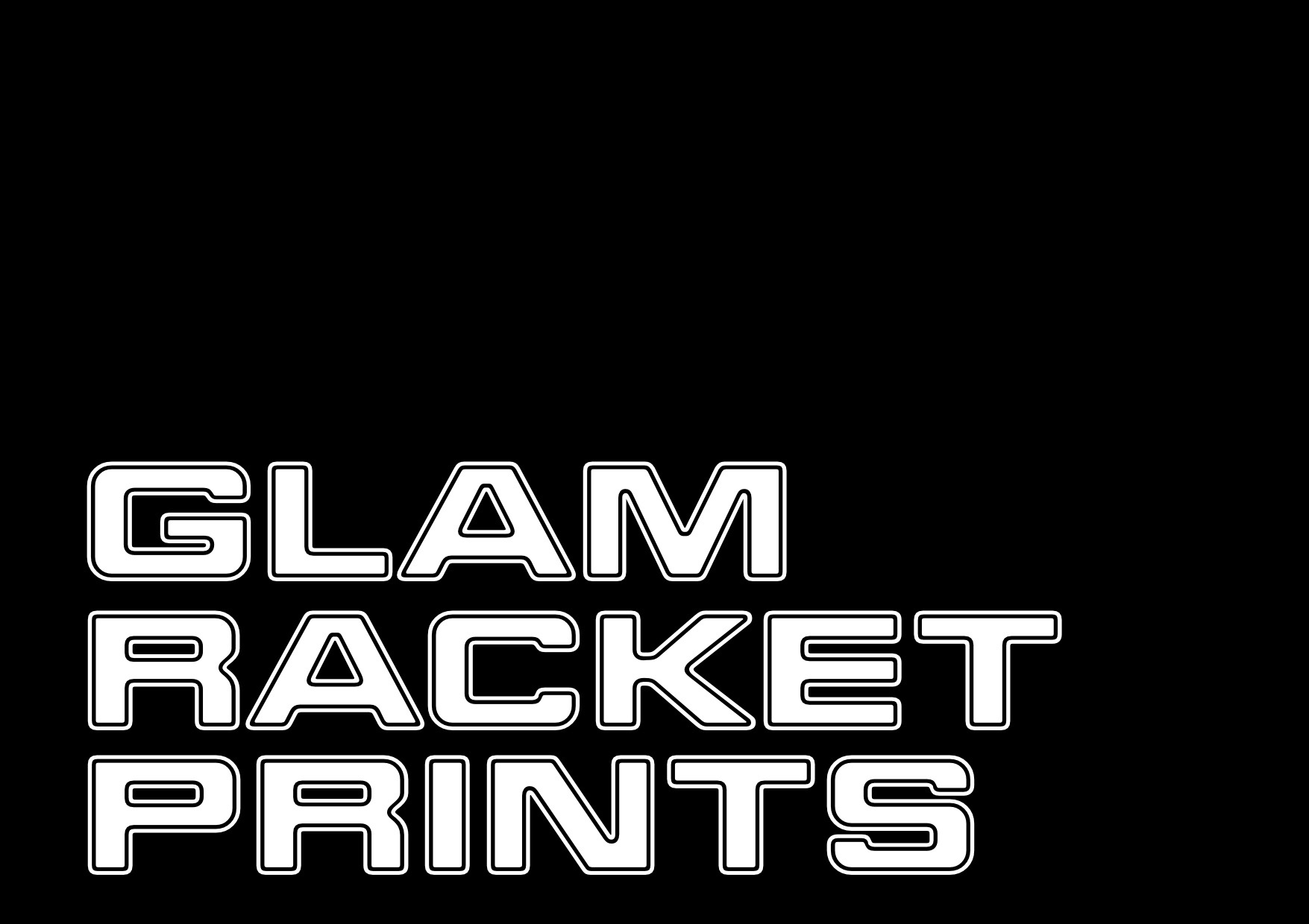 Glam.Racket Prints UK
