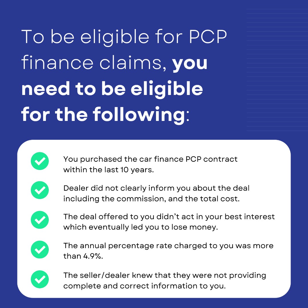 Karma - 👀 To qualify for a PCP finance claim, check if you meet these ...