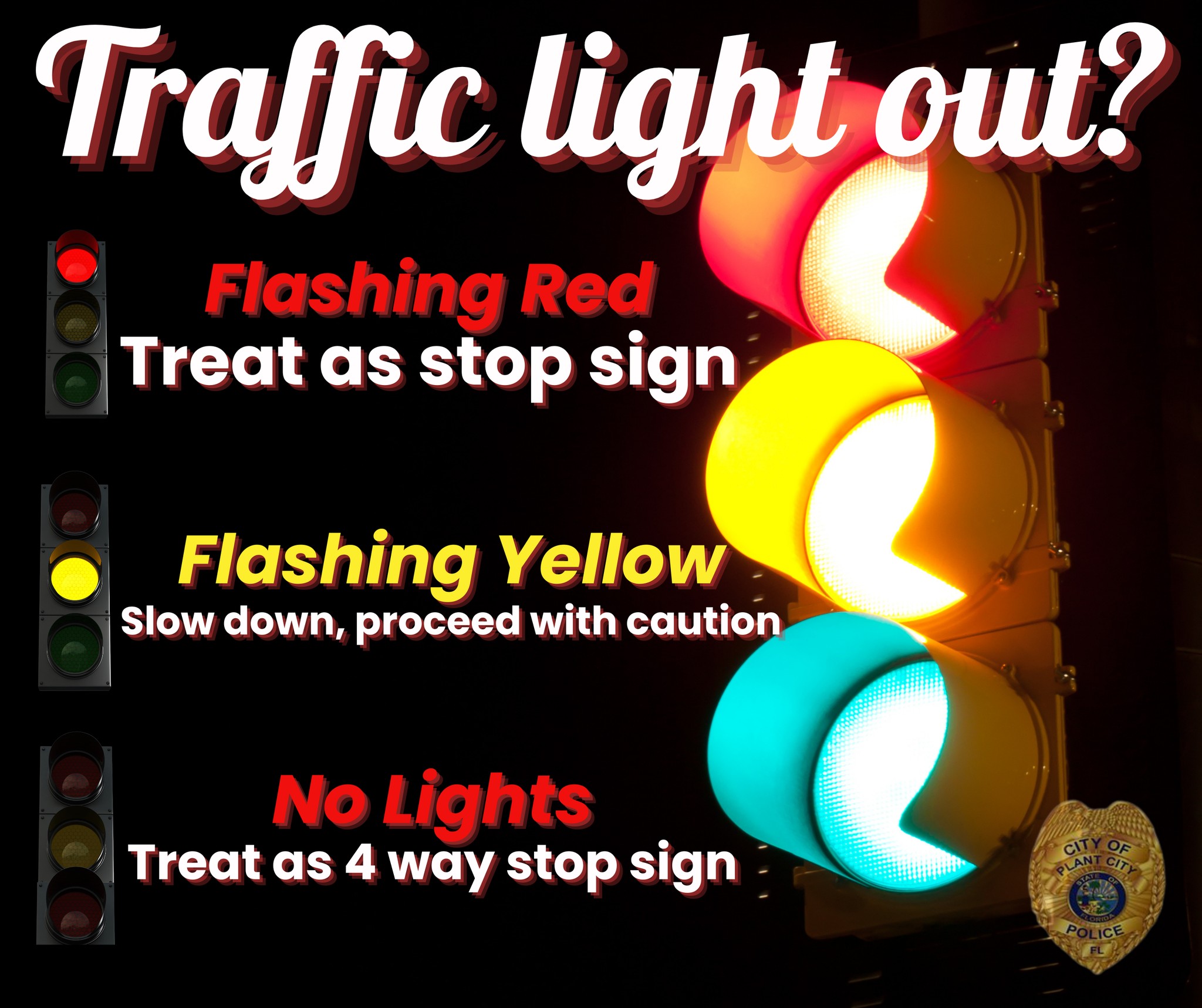 Plant - Do you know what to do if you arrive at an intersection where ...