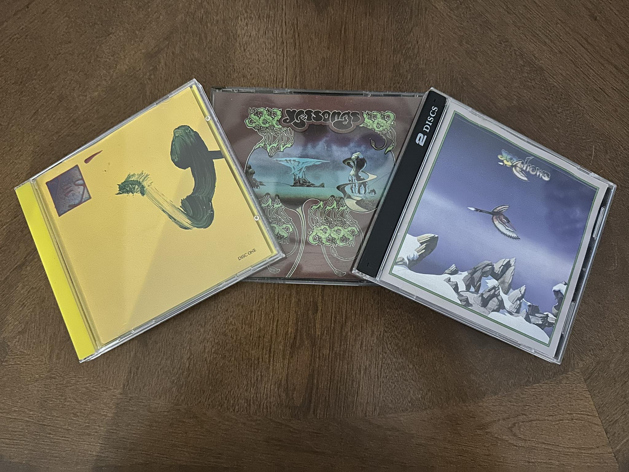 My collection of Japanese editions of the most favorite Yes albums