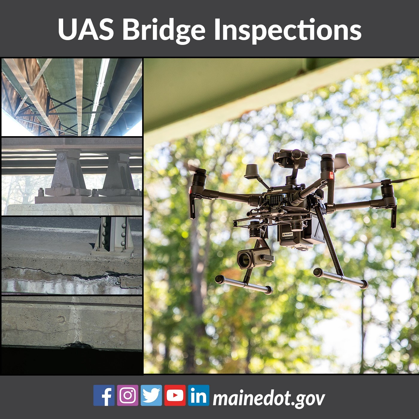 MaineDOT - We’ve begun using Unmanned Aerial Systems (UAS) to help our ...