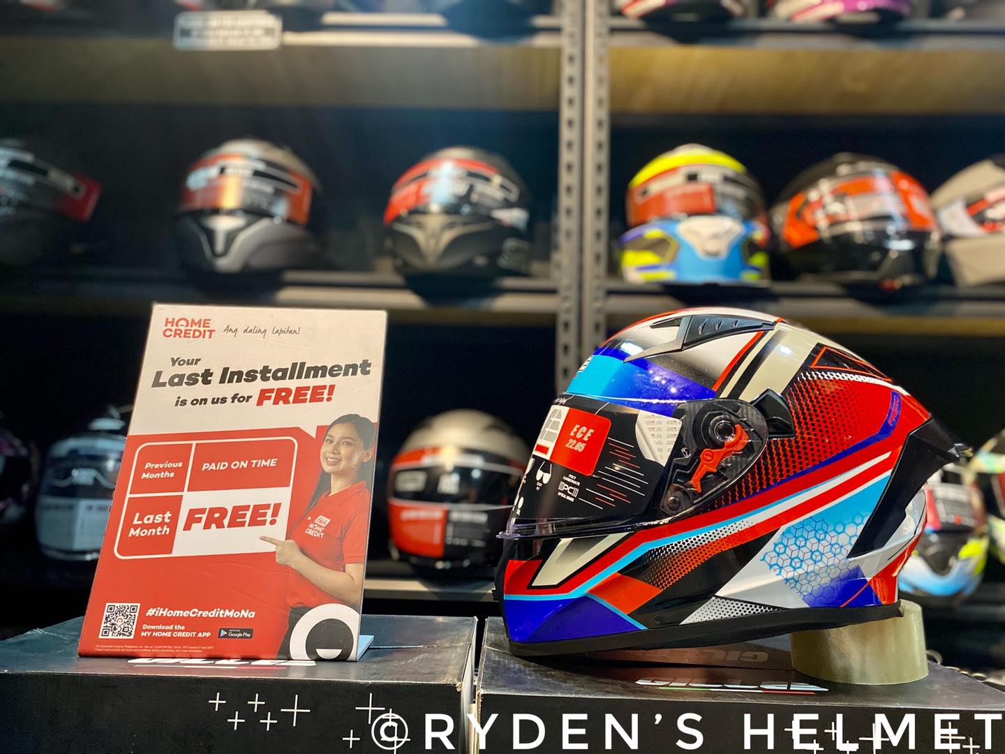 Helmet na... Ryden’s Motorcyle Parts and Accessories Shop