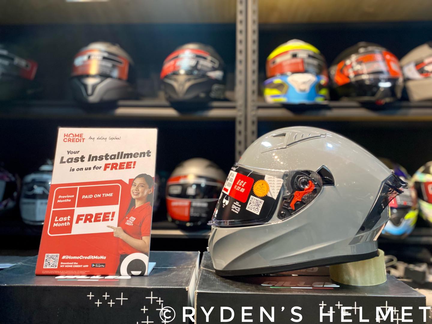 Helmet na... Ryden’s Motorcyle Parts and Accessories Shop