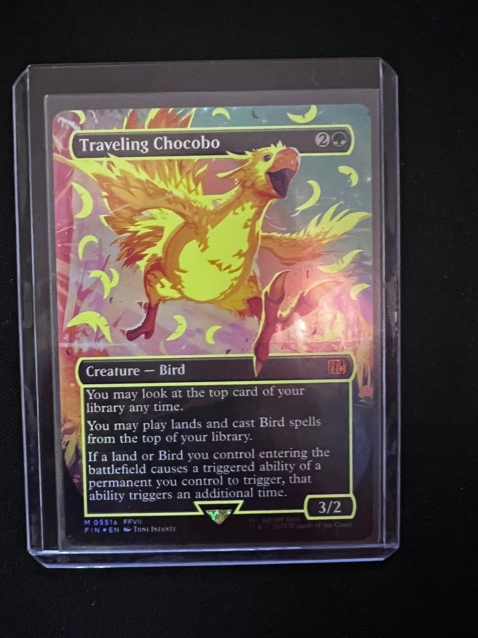 Would anyone be interested in this Neon Yellow Chocobo