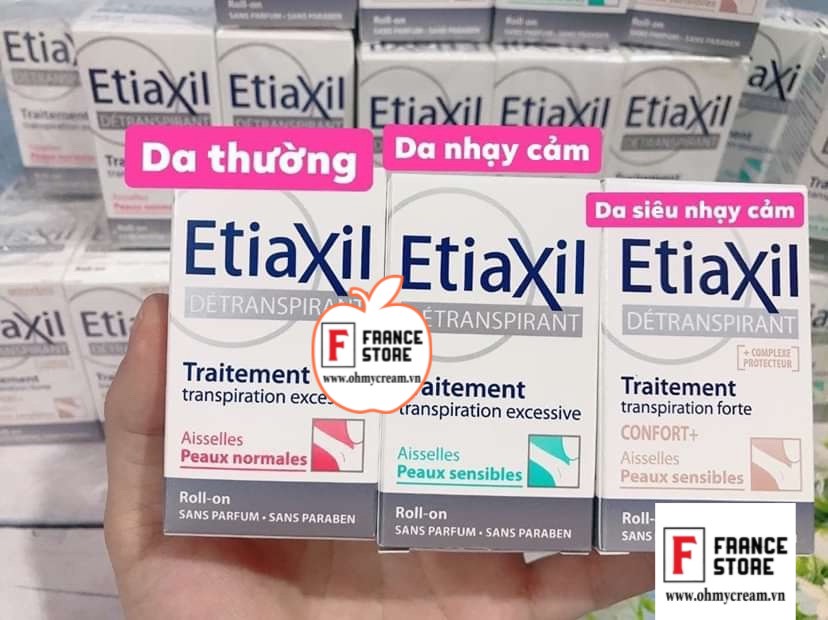Lăn Khử Mùi Đặc Trị Etiaxil 15ml Pháp | Ho Chi Minh City