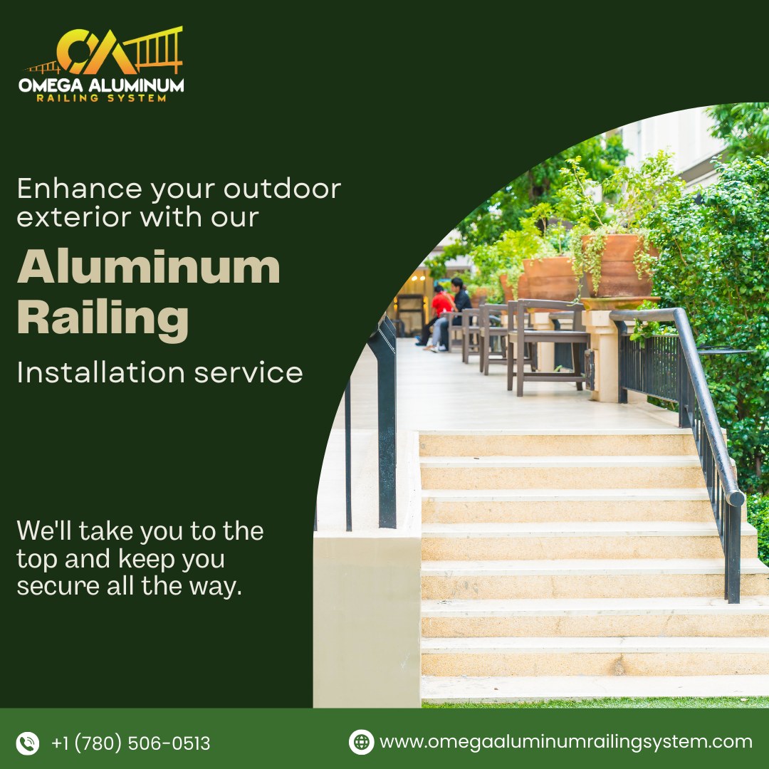 🛠️ Enhance your home with... - Omega Aluminum Railing System | Facebook