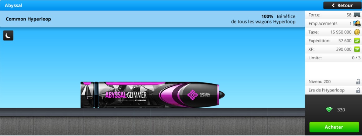 Trainstation Français Classic | offre vintage suite : Loco Hyperloop ...