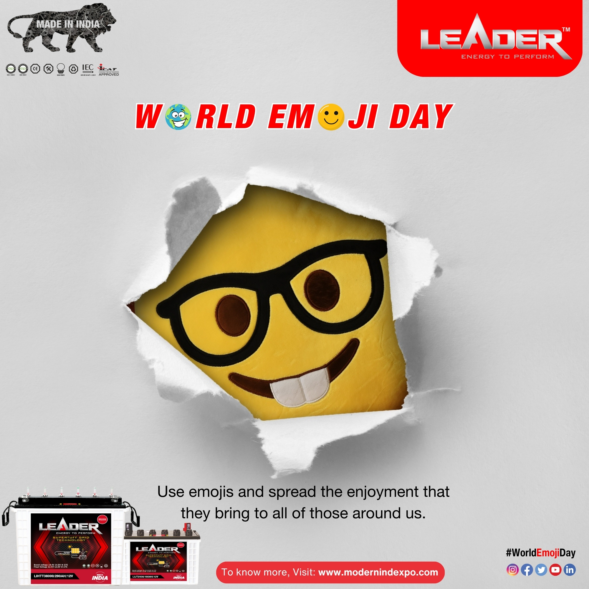Leader - 📱💬 Emojis: Bridging gaps and bringing us closer, one smiley at ...