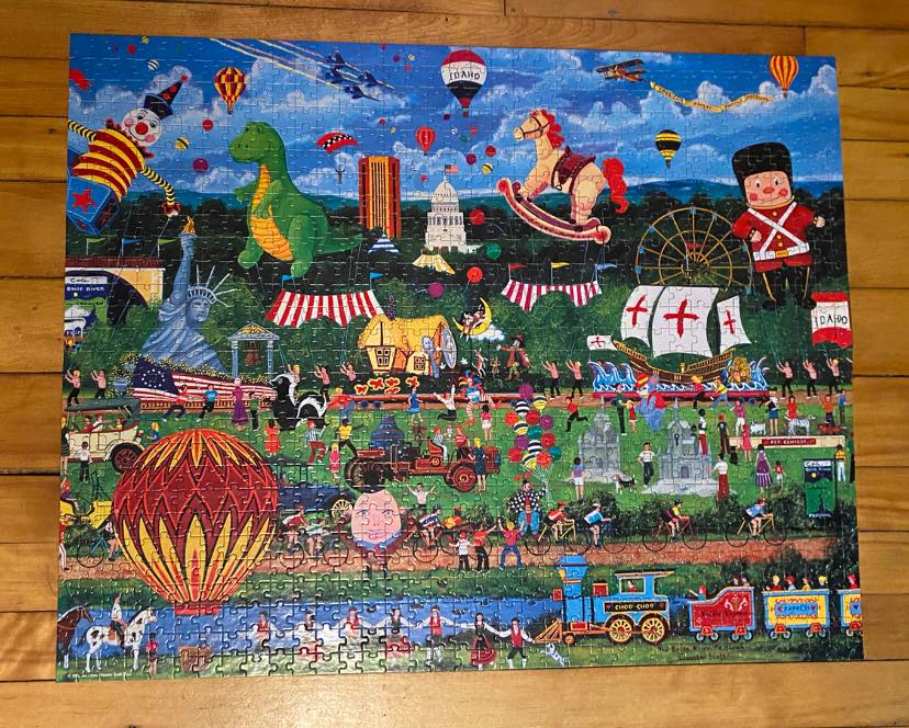 1000-piece Jane Wooster Scott jigsaw puzzle from Goodwill