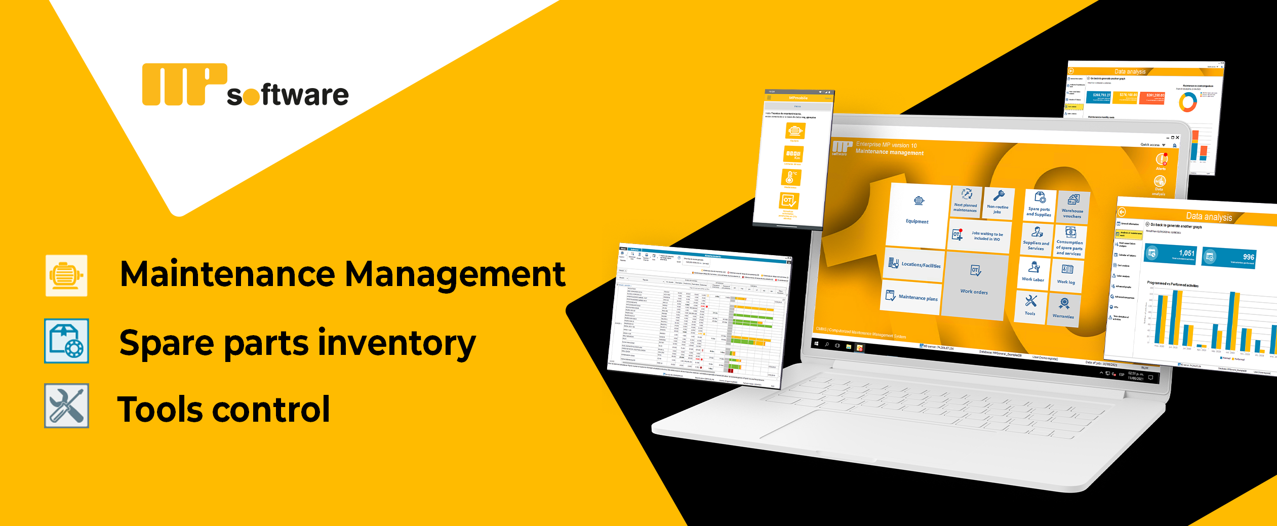 MPsoftware - Maintenance planning and scheduling software | Mexico City
