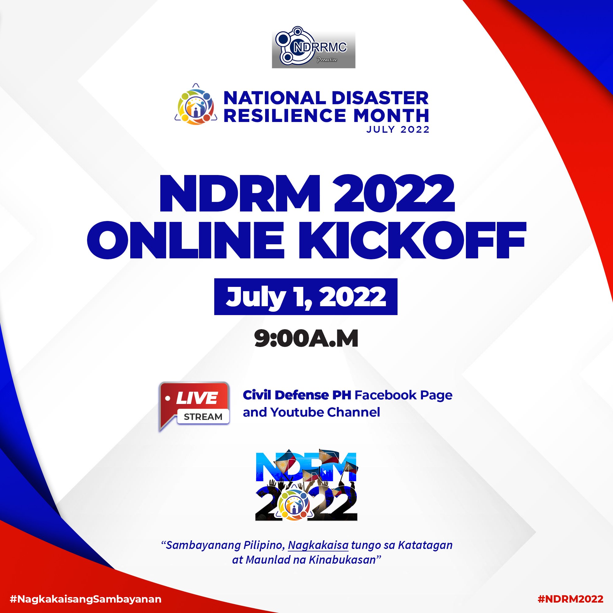 MAMAYA NA! NDRM NA! Panoorin ang... - Civil Defense PH | Facebook