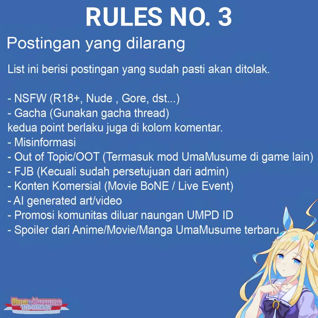 Uma Musume: Pretty Derby Indonesia. | Facebook