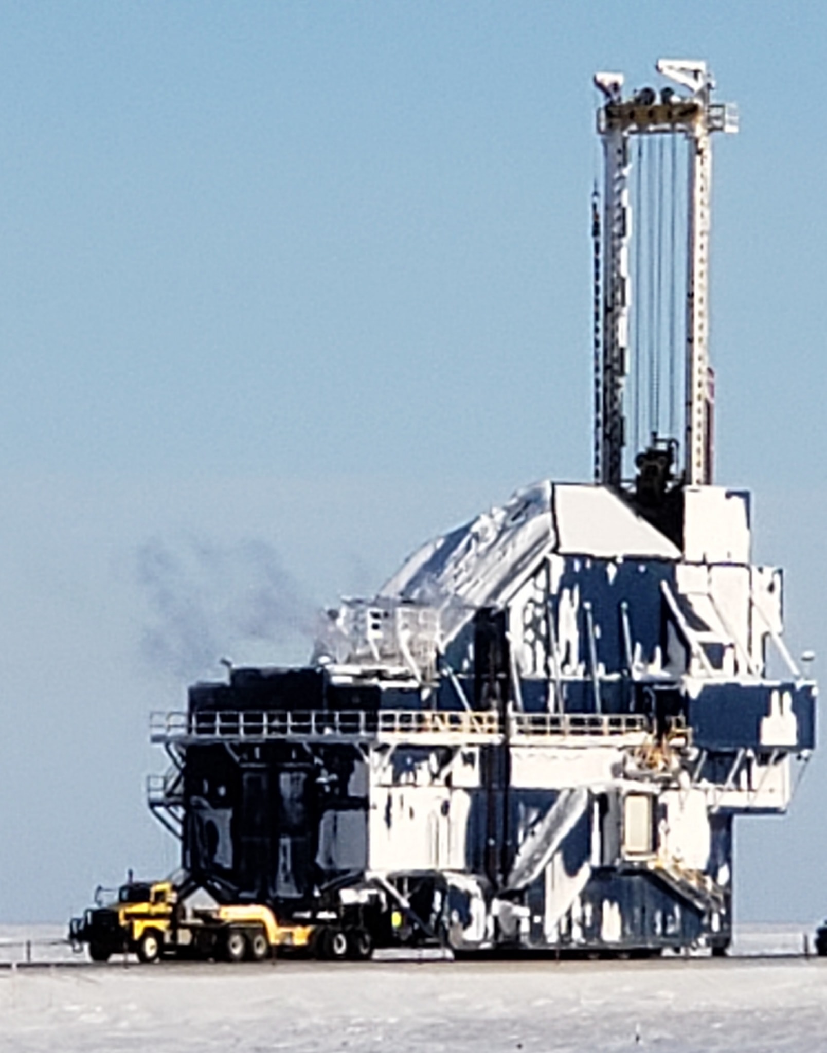 The largest mobile land drilling rig in North America — known as